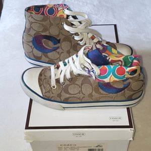 Coach High Top Shoes